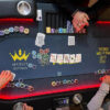 Fama_Casino_poker_premium_led_16 Stół do pokera sukno premium, wysoka banda z przeszyciem + LED, stelaż składany