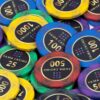 Fama_Casino010 żetony ceramiczne FAMA GAME TABLES zestaw 500 sztuk