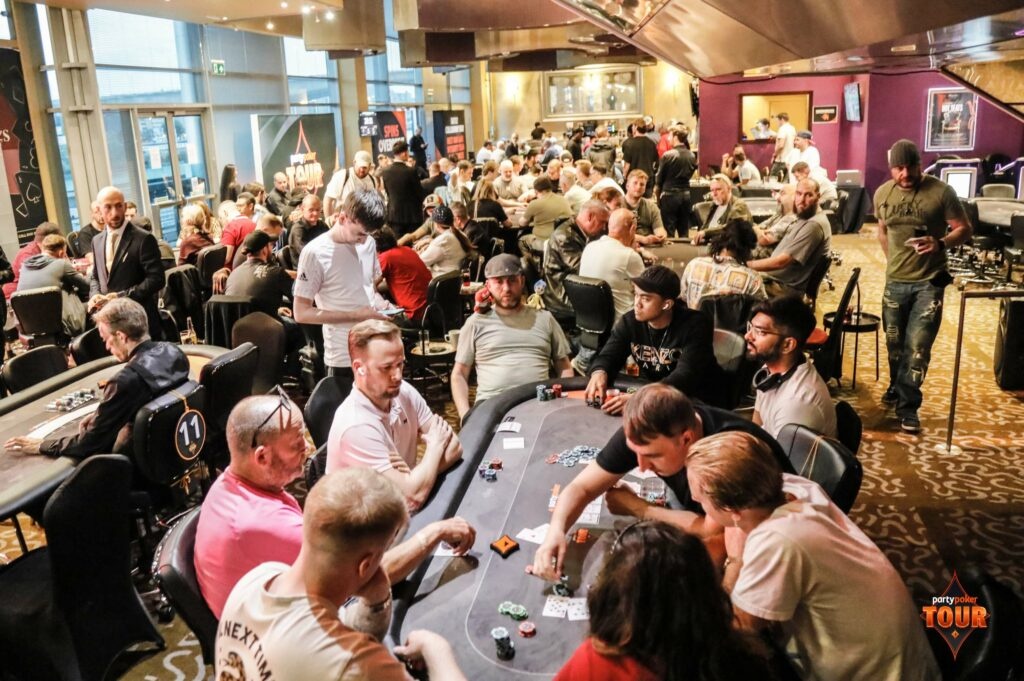 Realizacja Fama Game Tables - PartyPoker w Glasgow