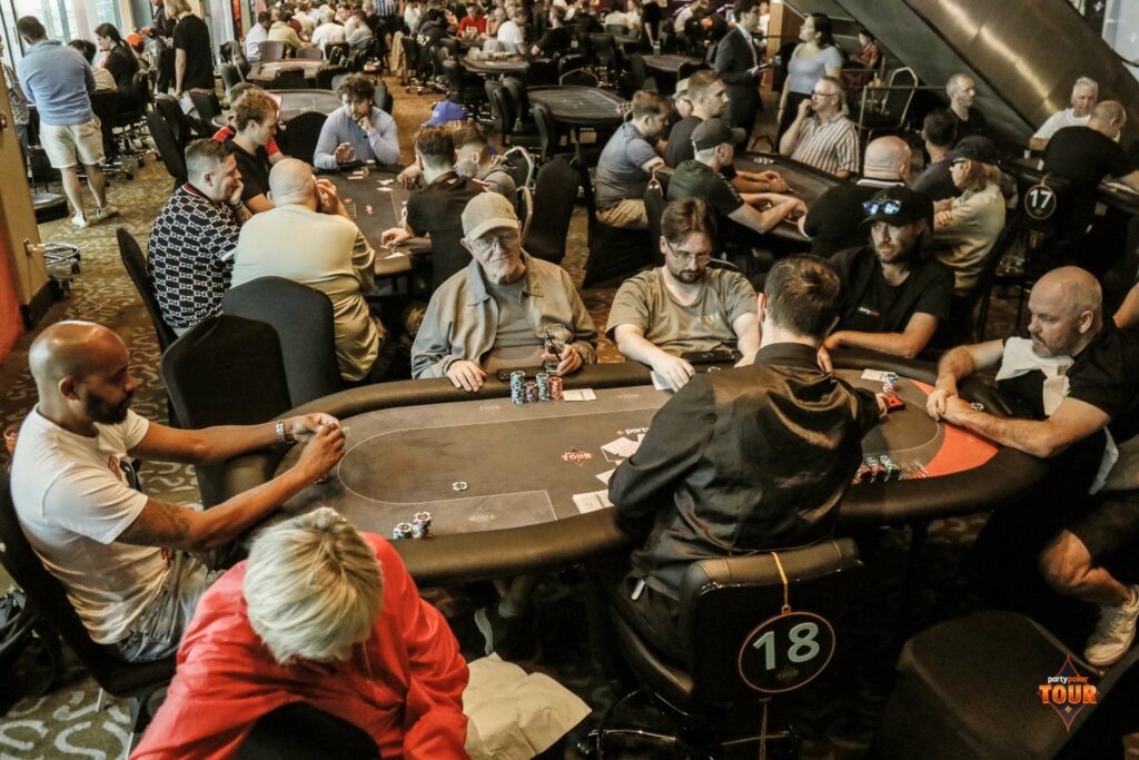 Realizacja Fama Game Tables - PartyPoker w Glasgow
