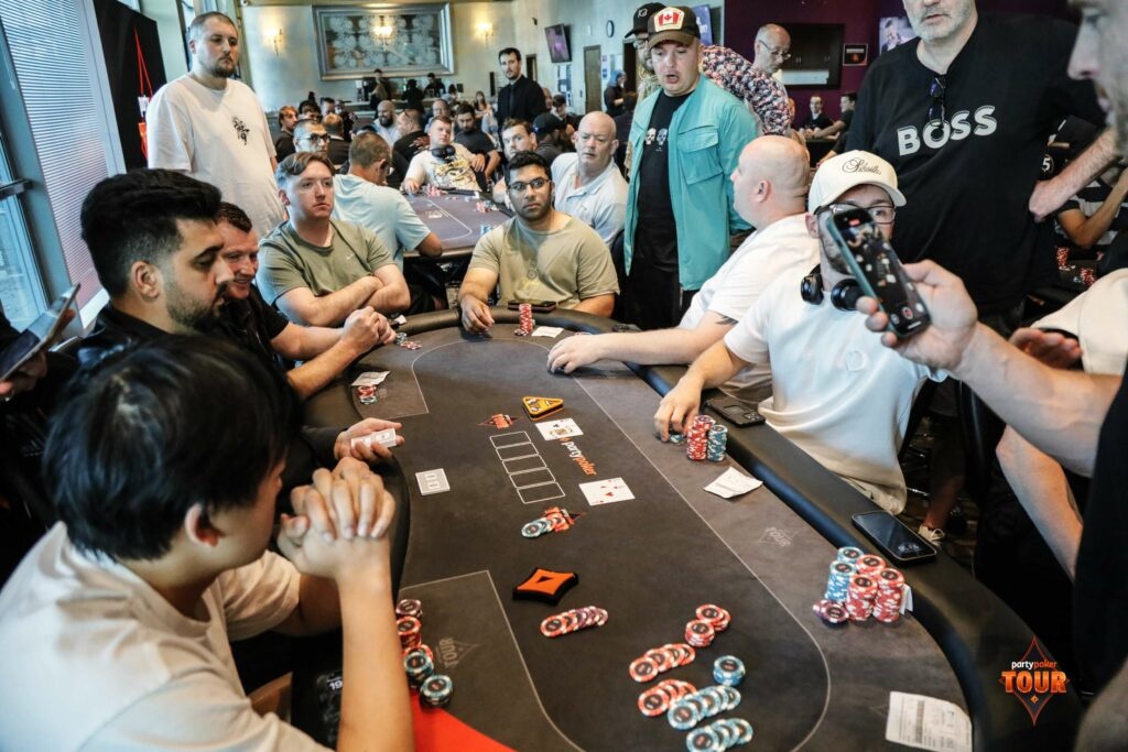 Realizacja Fama Game Tables - PartyPoker w Glasgow