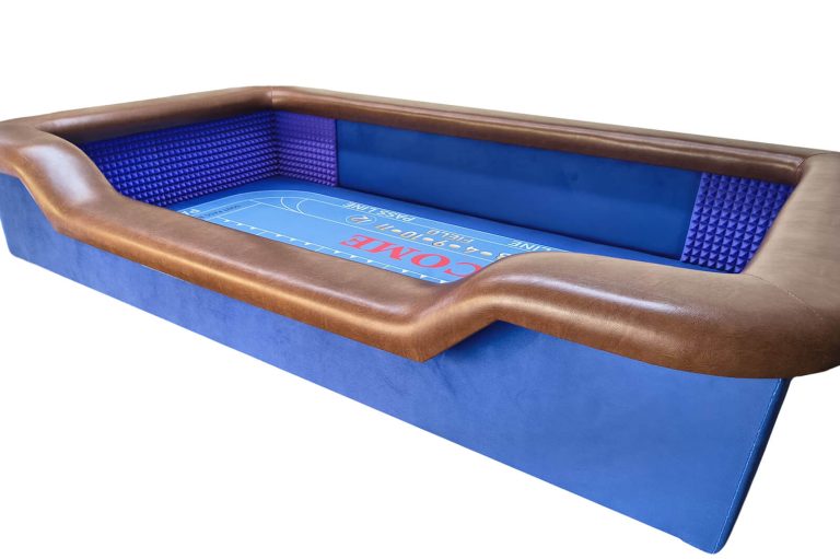 A craps table made by Fama Game Tables
