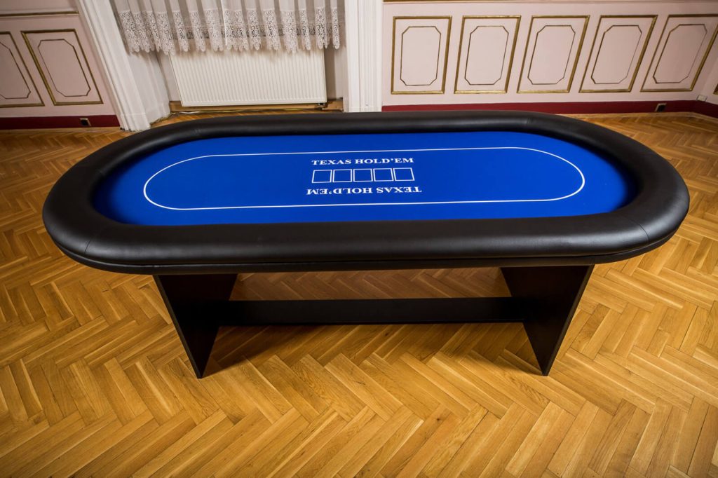 Photo of a poker table from the gallery