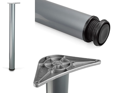Legs – Unscrew, Round, Chrome