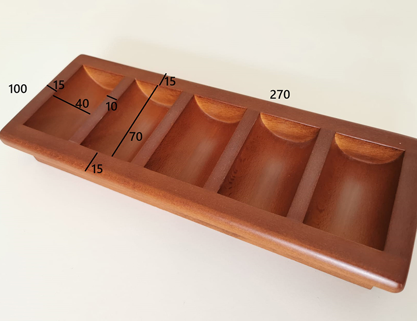 Chip tray – wooden, small