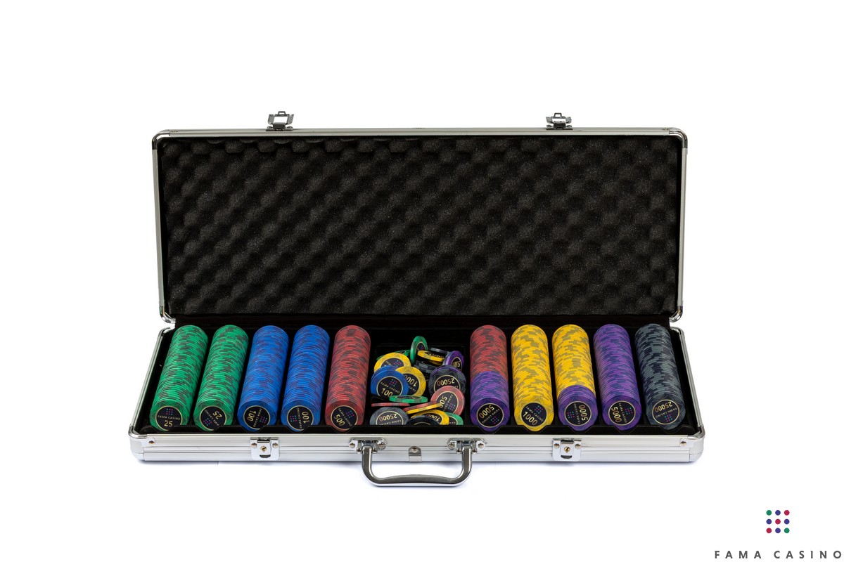 FAMA Game Tables Ceramic Chips – Set of 500