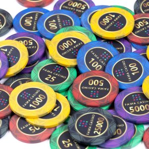 Żetony ceramiczne FAMA Game Tables – zestaw 500 szt. - obrazek 3