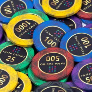 Żetony ceramiczne FAMA Game Tables – zestaw 500 szt. - obrazek 2