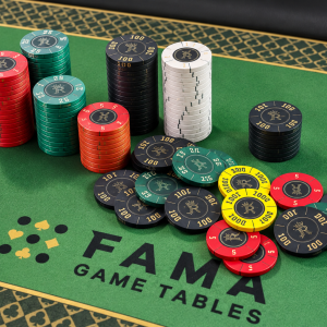 Personalisierte Keramik-Chips, 39 mm – Set mit 300 Stück - obrazek 5