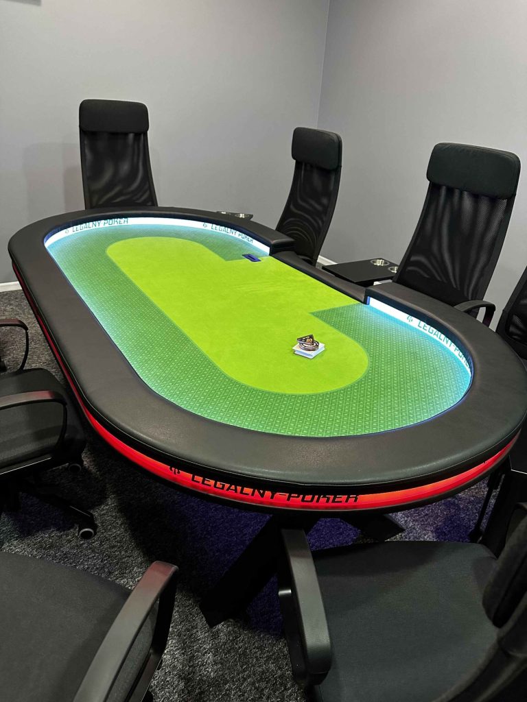 Realizacja: stoły pokerowe dla Legalny Poker – Polish Poker Series