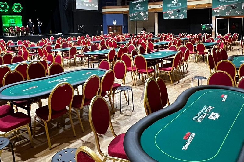 Umsetzung: Pokertische für die Irish Poker Tour